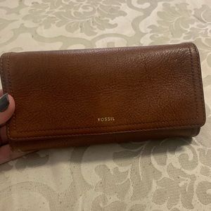 Fossil tri fold wallet